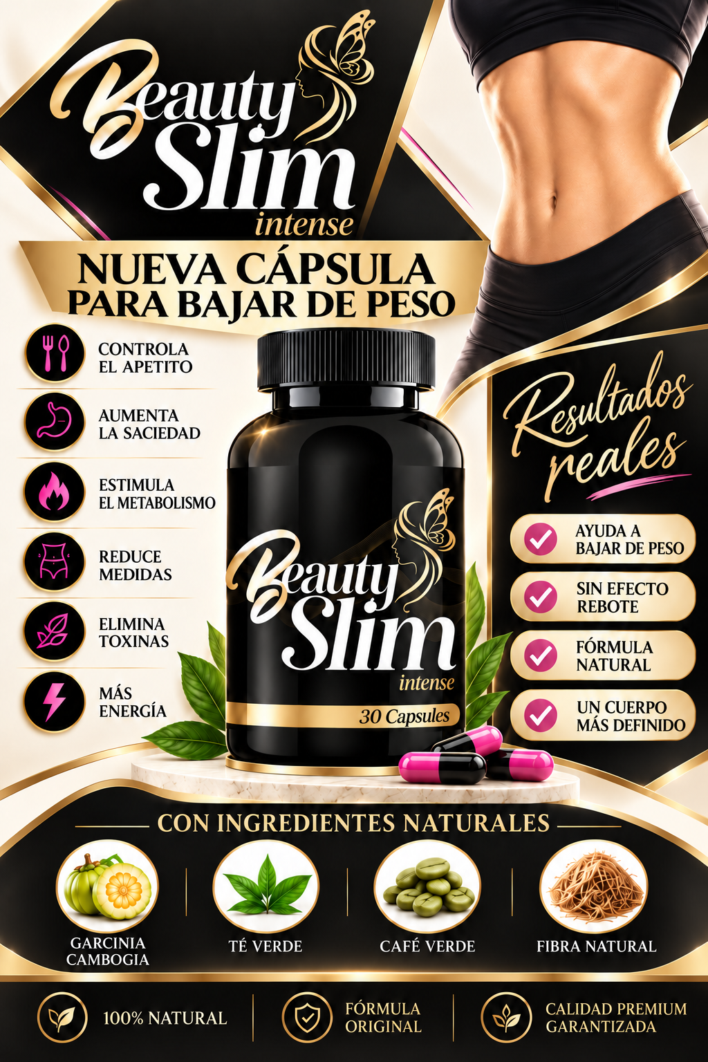Beauty Slim Intense 30 Cápsulas