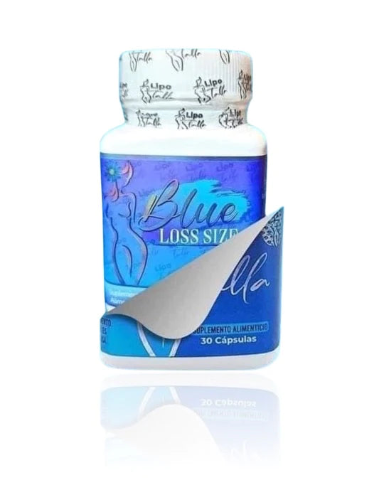 Lipo Talla azul de dia perdida de peso y tallas