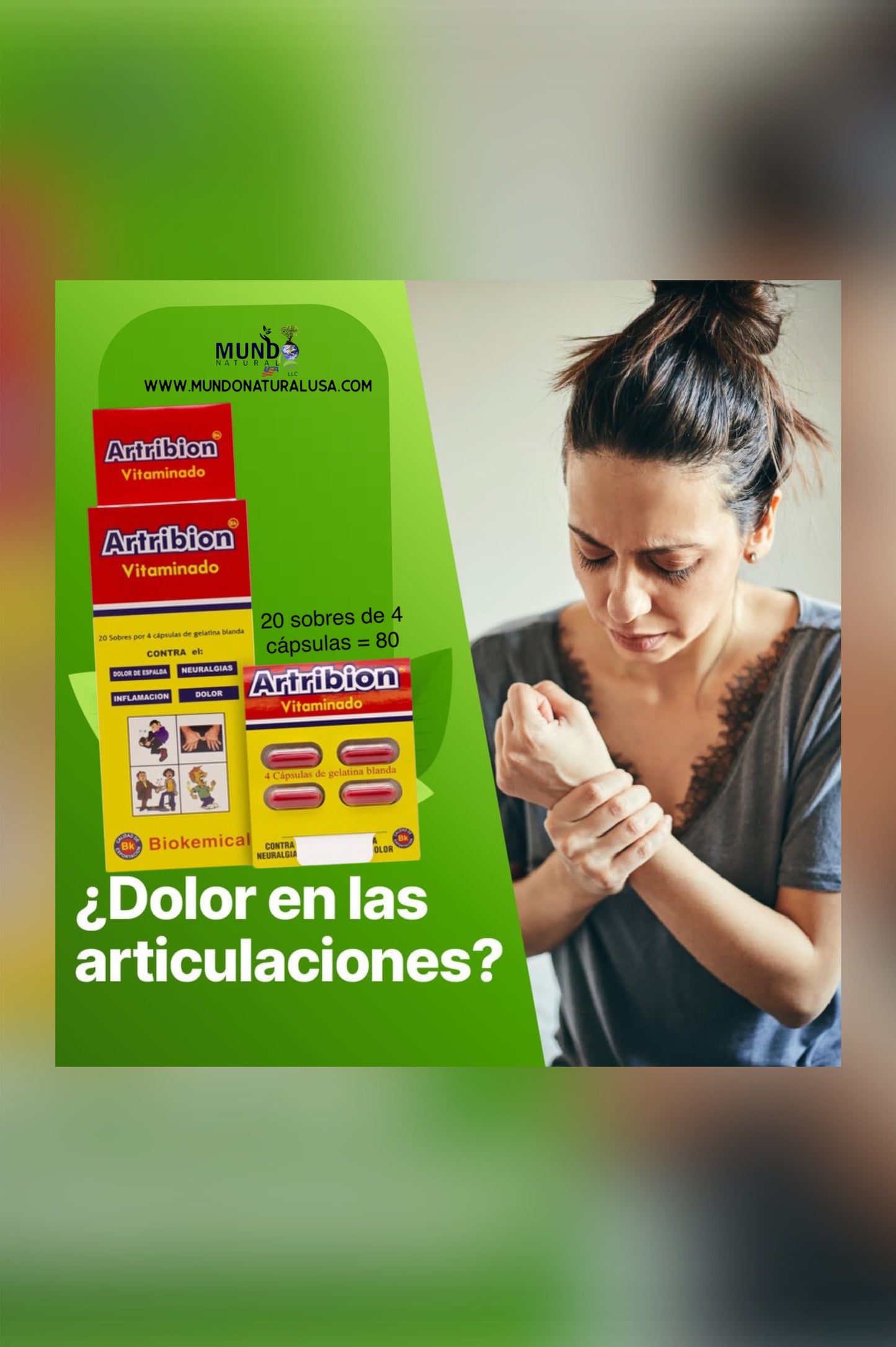 Artribion Vitaminado 80 gelcaps Biokemical