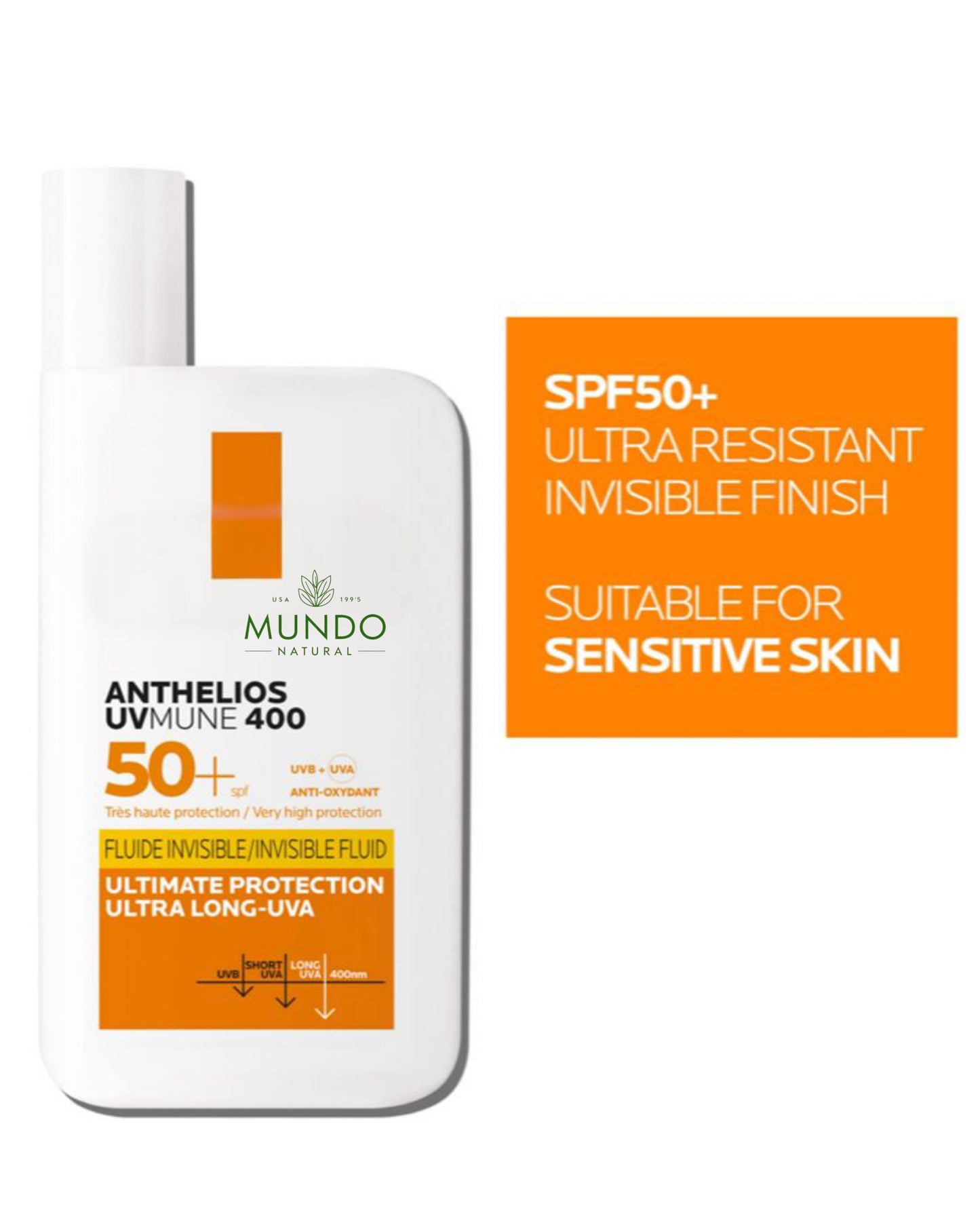 Protector solar para rostro FPS 50 liquido