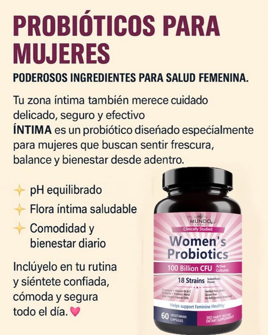 Women Probiotics - Probiótico para Mujeres