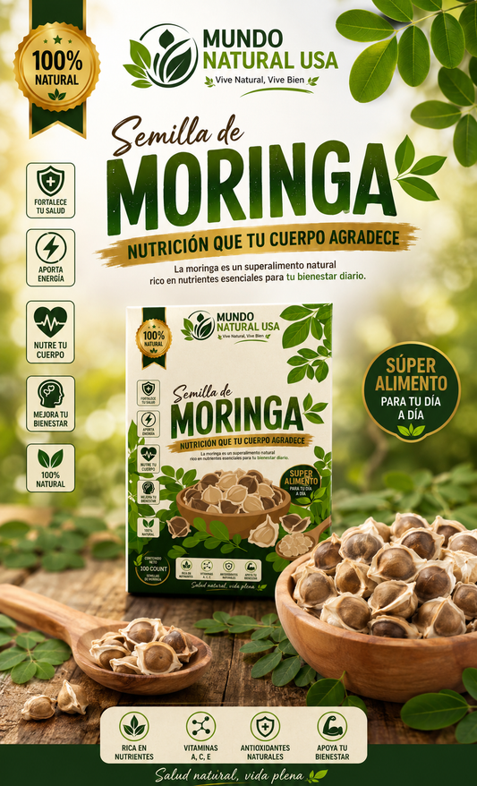 Semilla de Moringa Oleifera | Orgánica