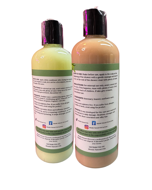 Acondicionador y Shampoo Romero - NATURAL Organico