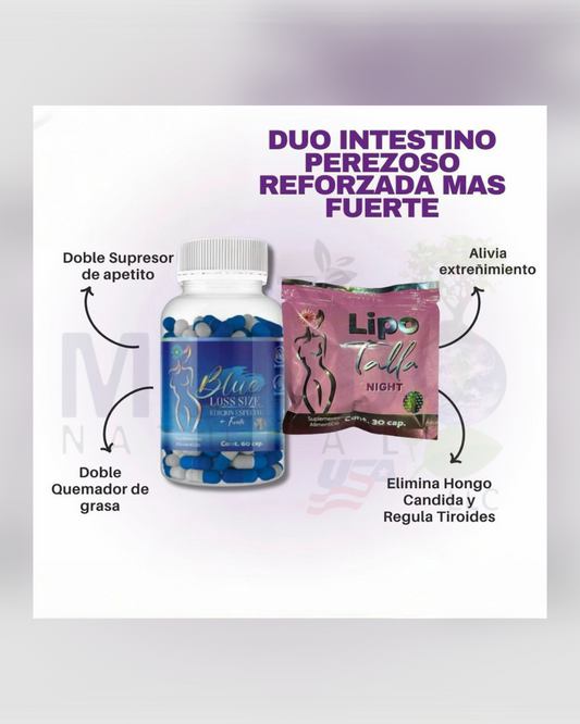 LipoTalla Blue LOSS SIZE
EDICION ESPECIAL + LipoTalla Night