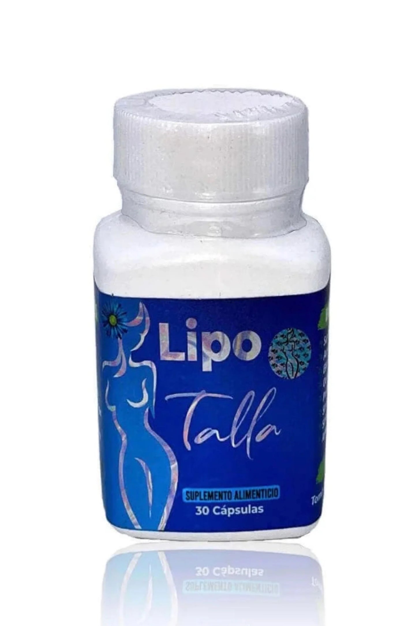 Lipo Talla azul de dia perdida de peso y tallas