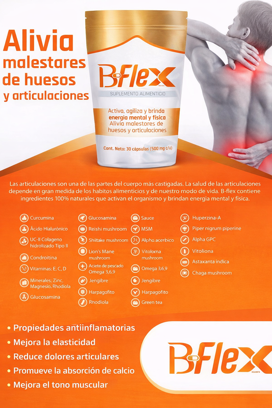 BFlex - Complejo B Ultradvance B-Flex 500 Mg