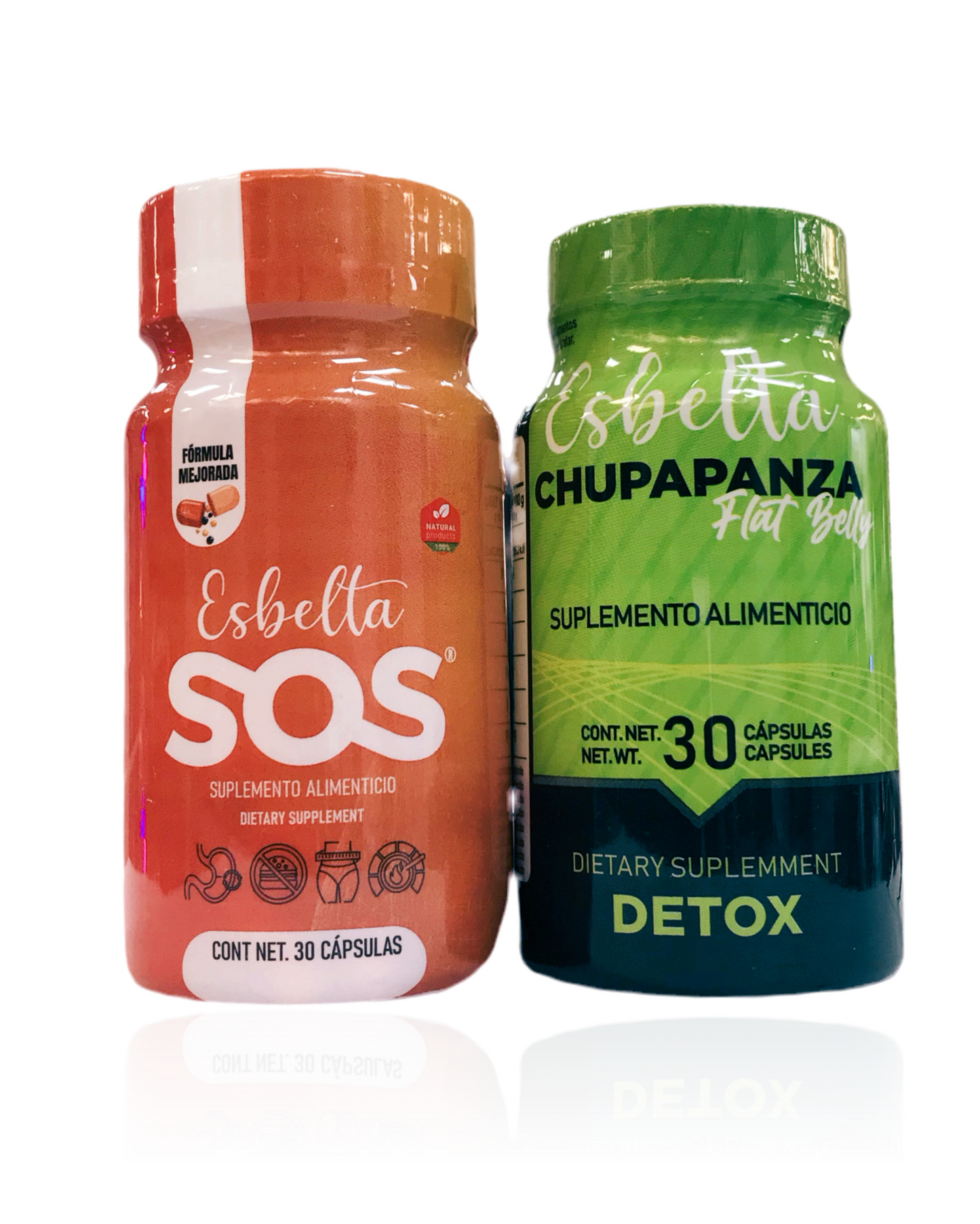 Esbelta Sos + Detox - diseñado para personas con alta presión y diabetes