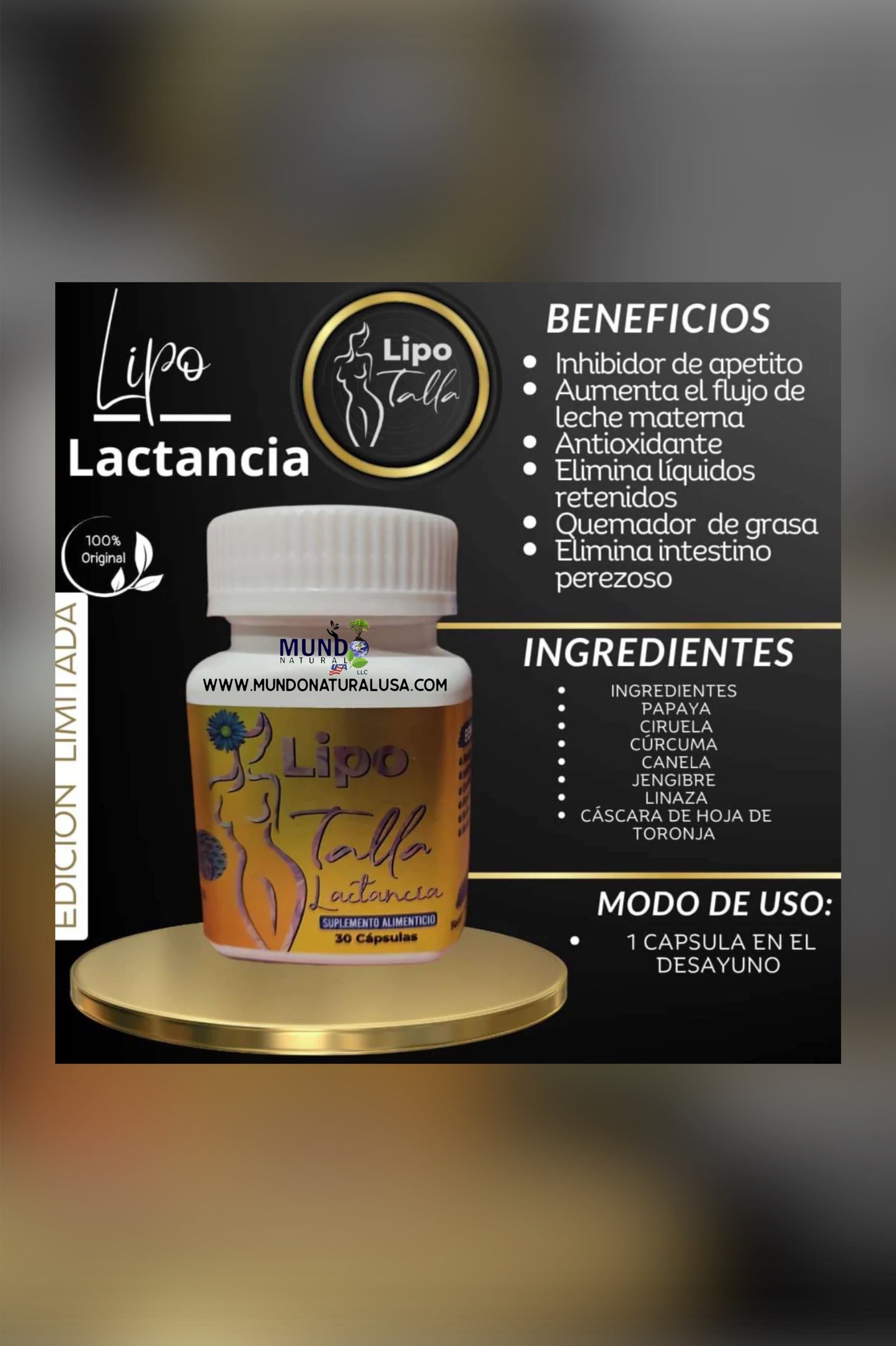 Lipo Talla Lactancia