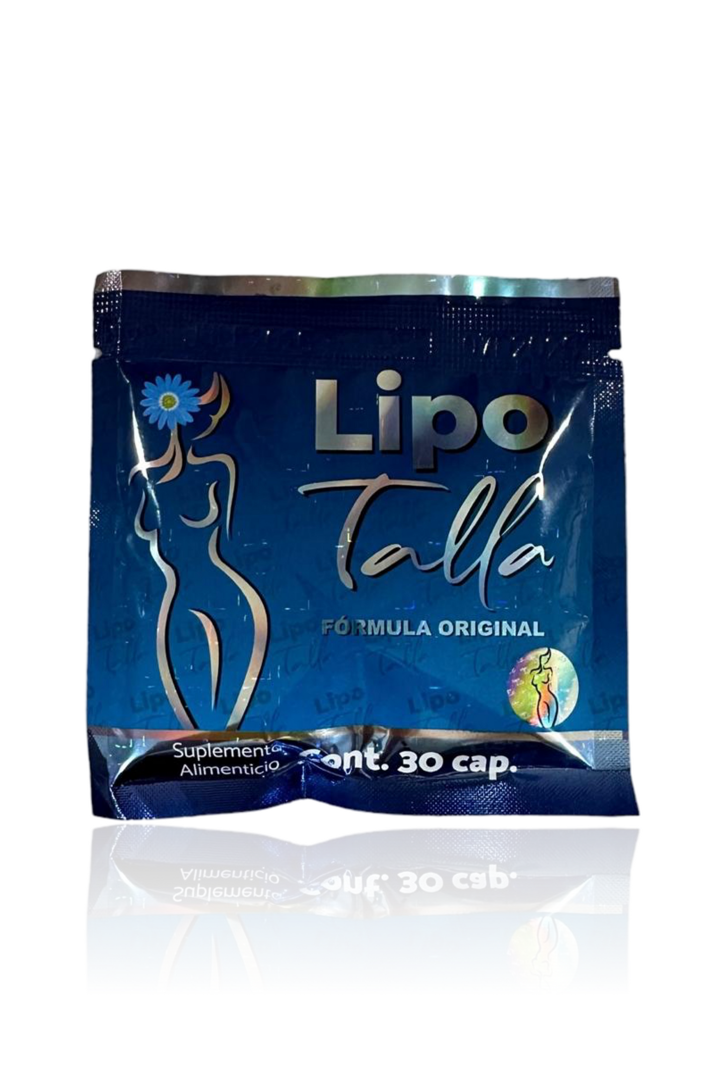 Lipo Talla azul de dia perdida de peso y tallas