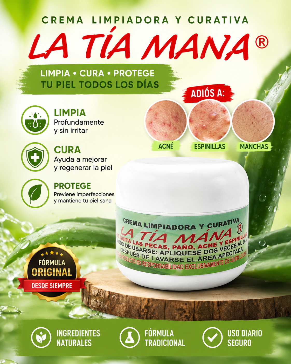 La Tia Mana crema facial