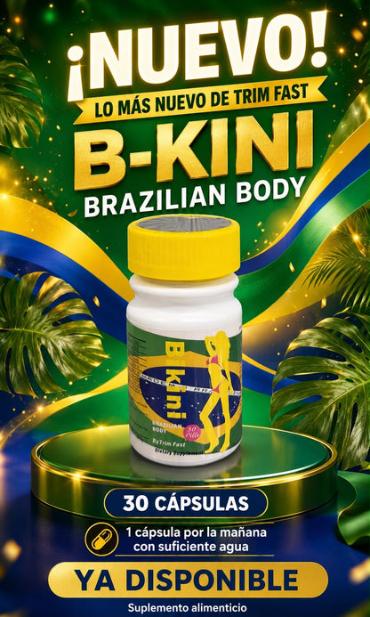 B-KINI Brazilian Body – Trim Fast | 30 Cápsulas