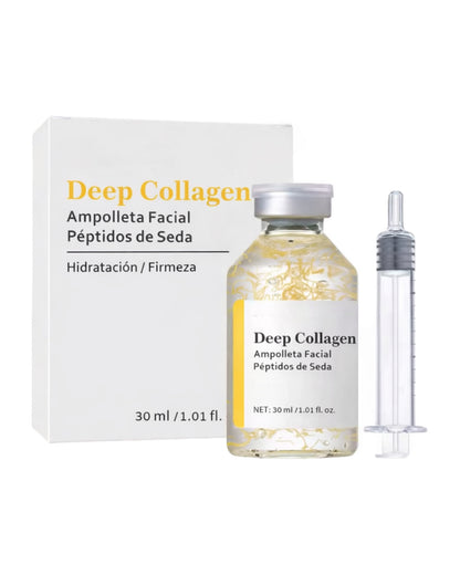 Deep Collagen
Ampolleta Facial
Péptidos de Seda