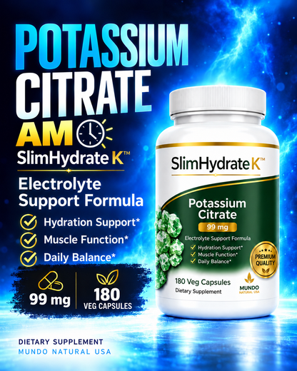 Citarte Potassium & Magnesium | Soporte de Hidratación, Electrolitos y Descanso