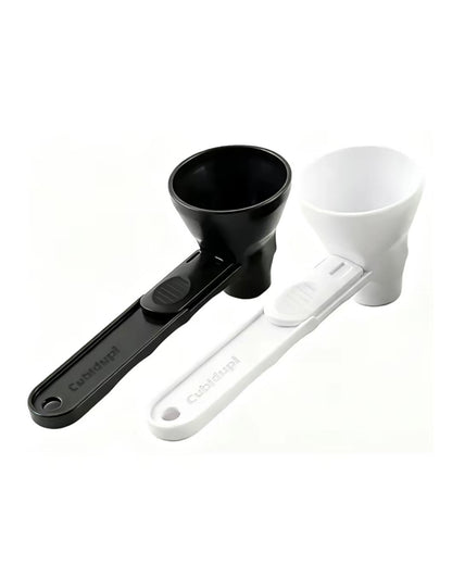 Cuchara medidora premium para proteína en polvo, suplementos y café | 2 Cucharas de grado alimenticio libre de BPA