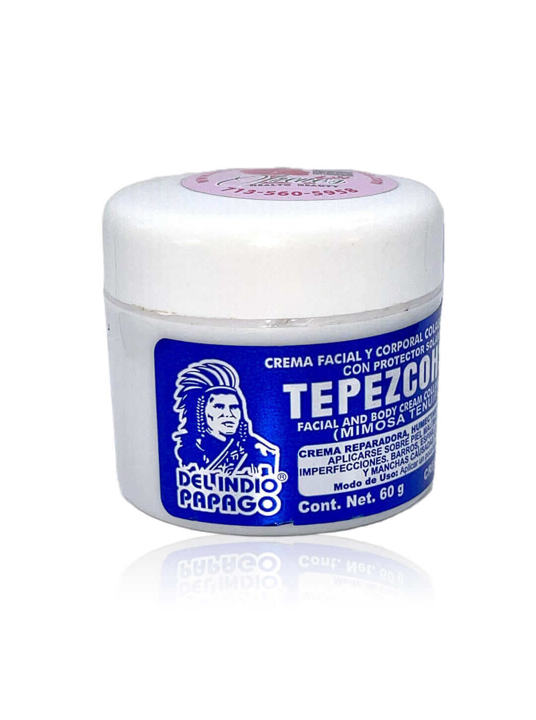 Tepezcohuite Crema facial Colageno, Vitamina E | La Crema La Milagrosa