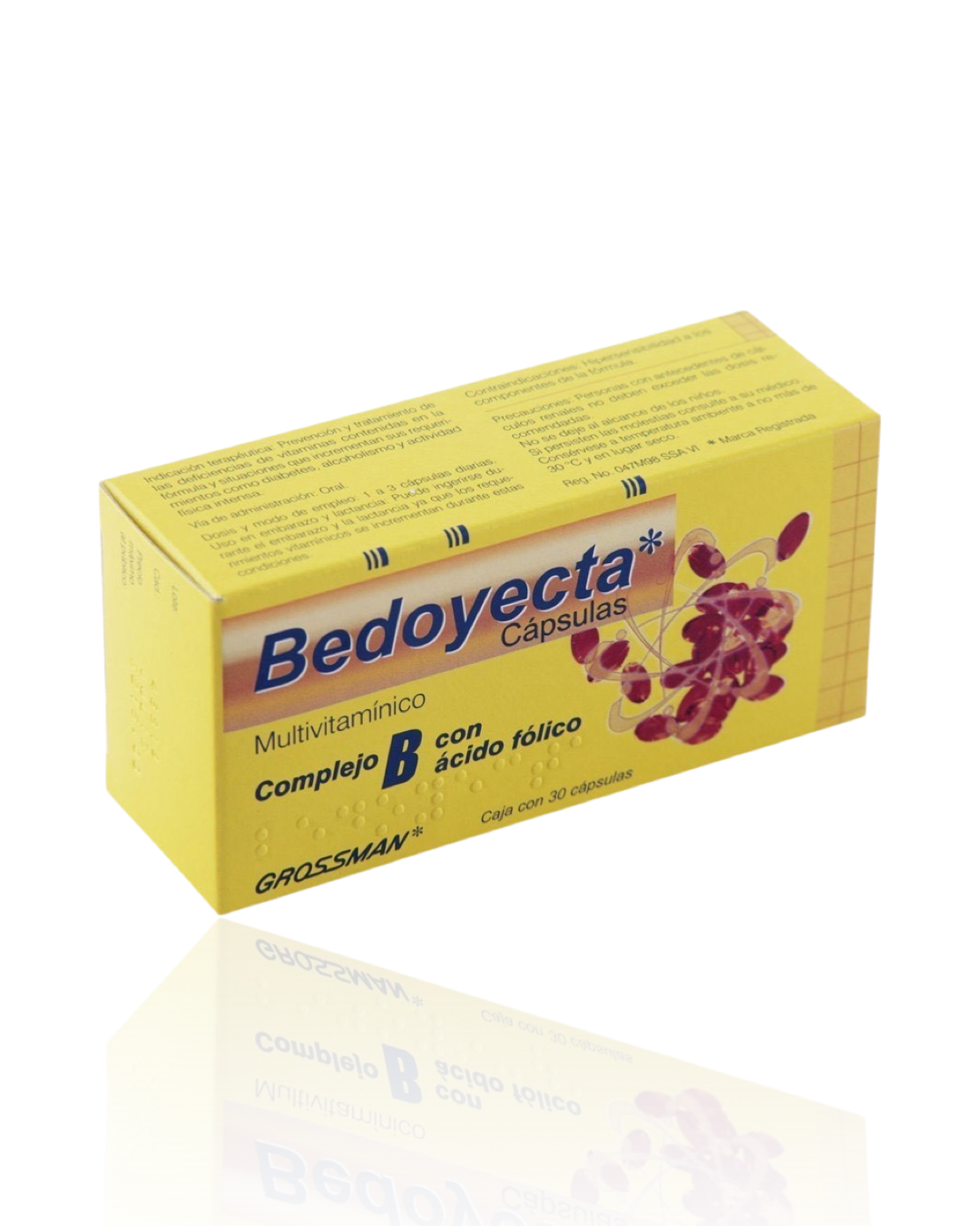 Bedoyecta Complejo B, Ácido Fólico
