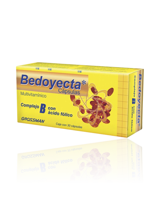 Bedoyecta Complejo B, Ácido Fólico