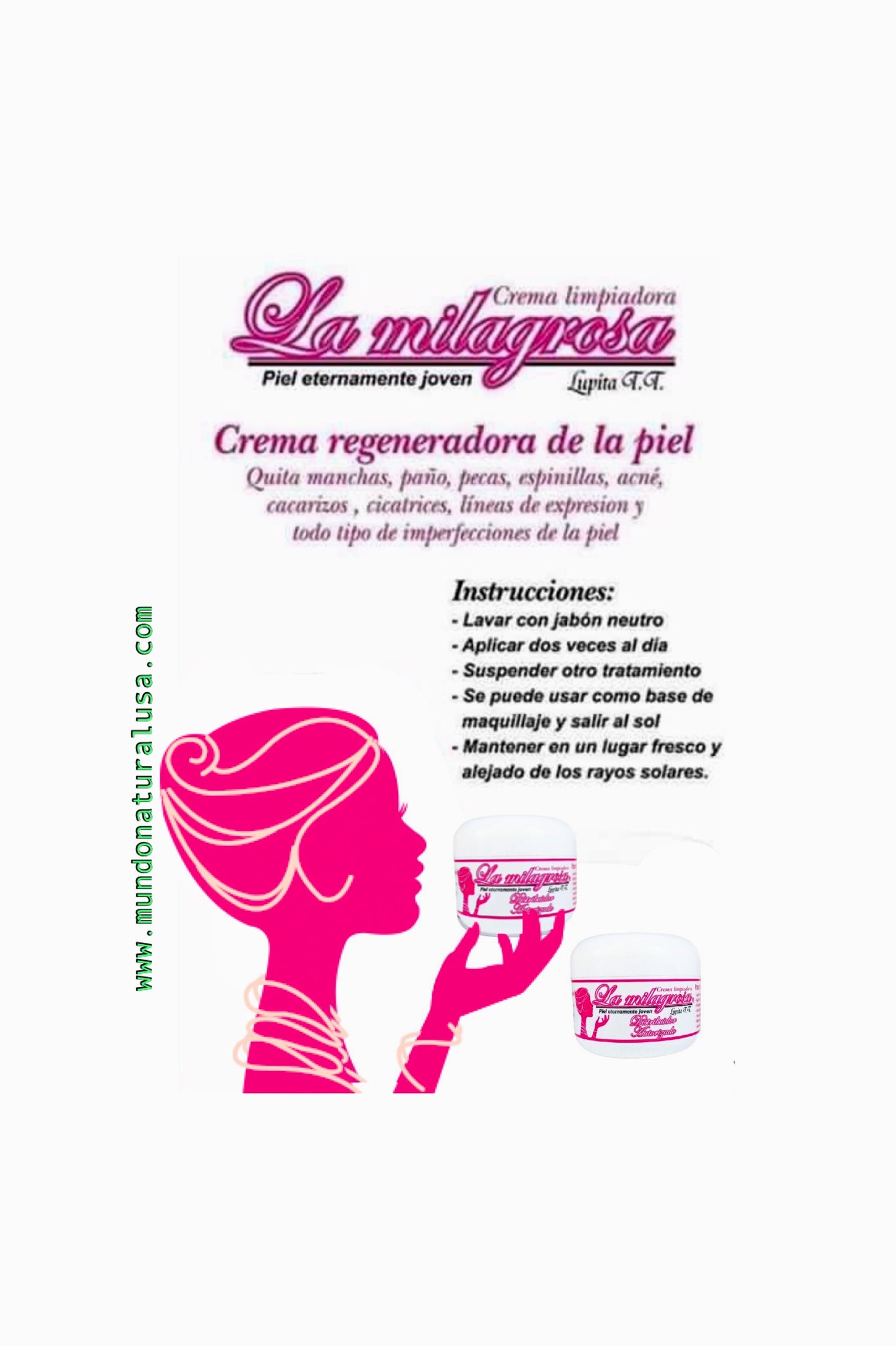 La Milagrosa crema facial - facial cream