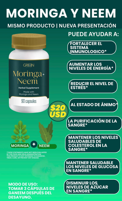Moringa + Neem