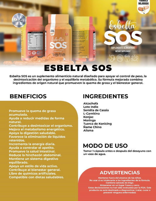 Esbelta SOS - diseñado para personas con alta presión y diabetes
