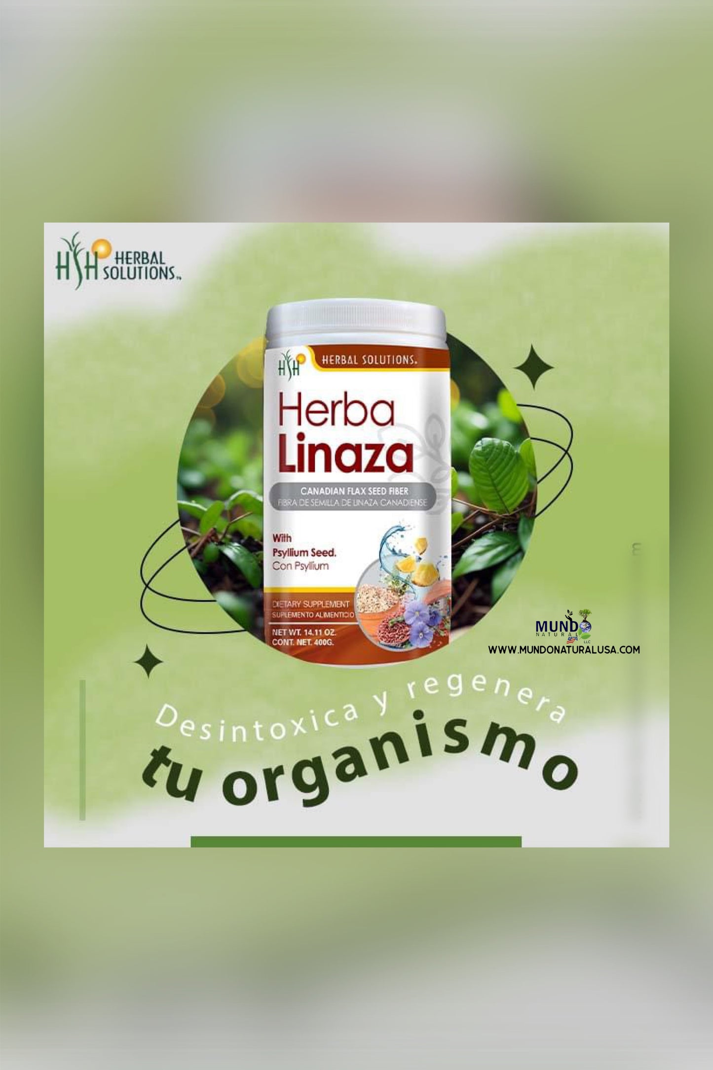 NV Herbal Linaza fibra