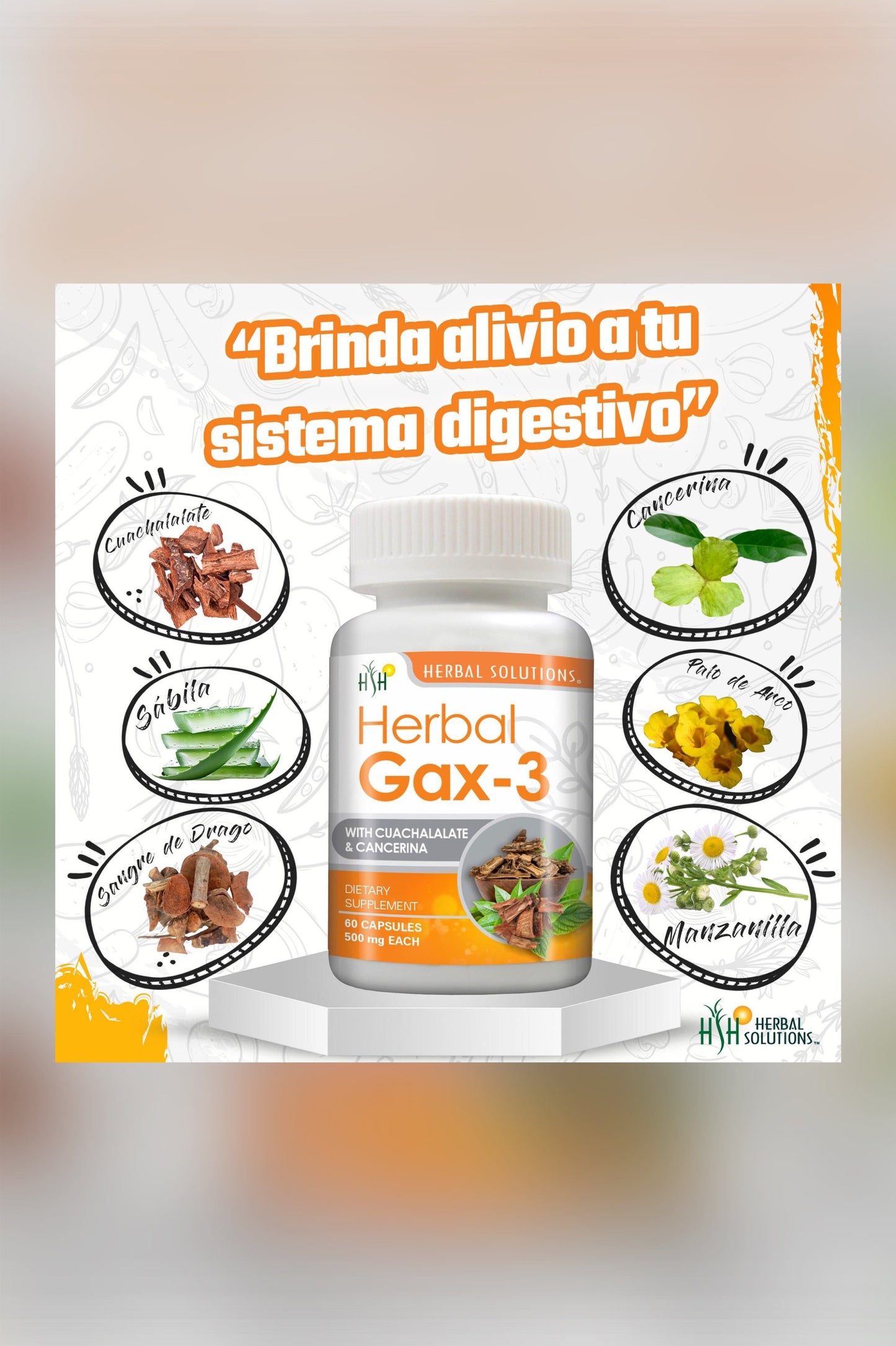 Té de hierbas GAX-3