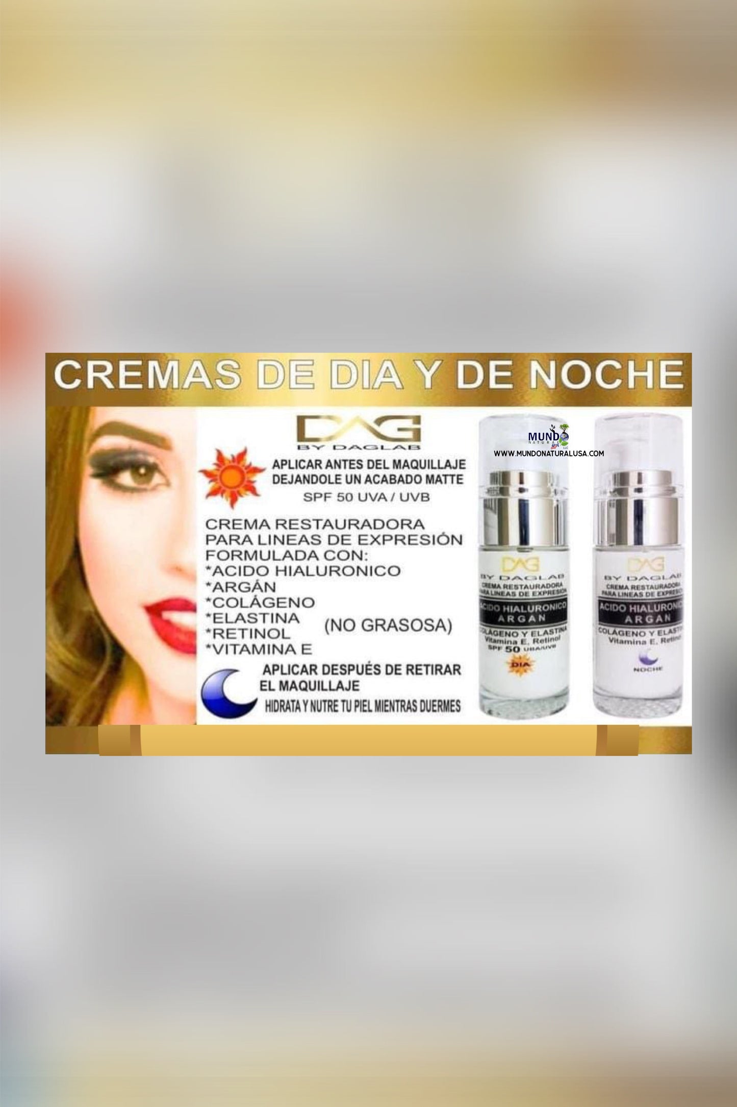 Dag by DegLab Cremas + colageno facial