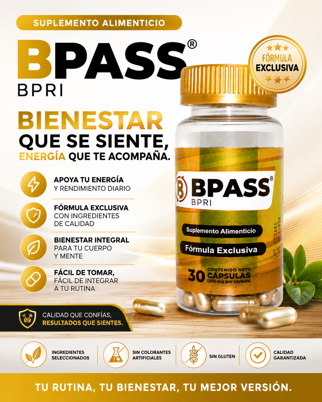 ByPass BPRi Reparador Intestinal - BPASS