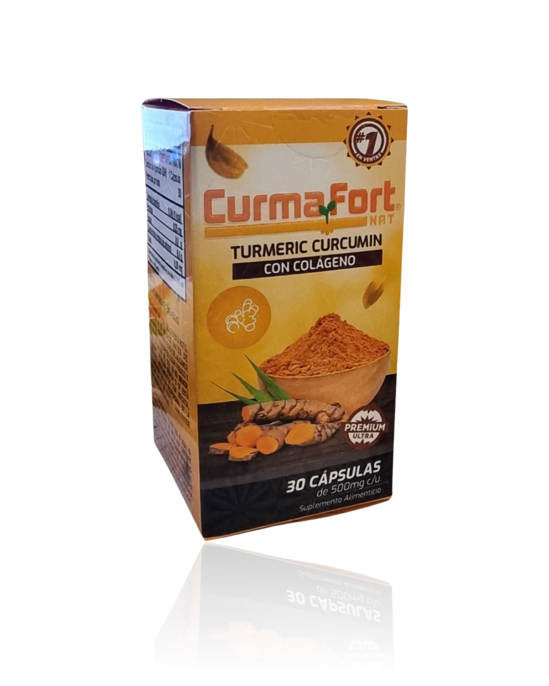 CurmaFort Nat Turmeric Curcumin con Colágeno