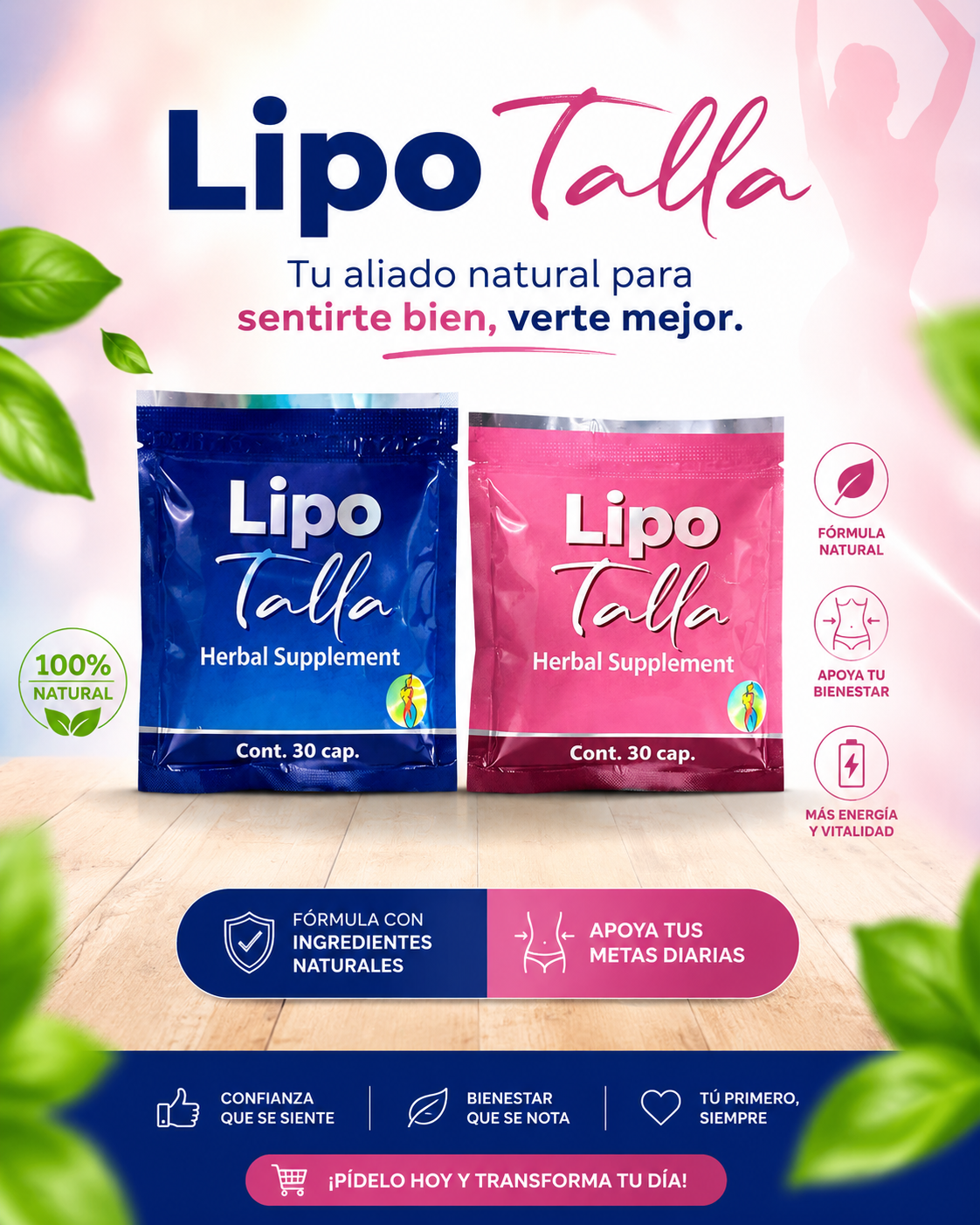 LipoTalla dia + Lipo Talla noche