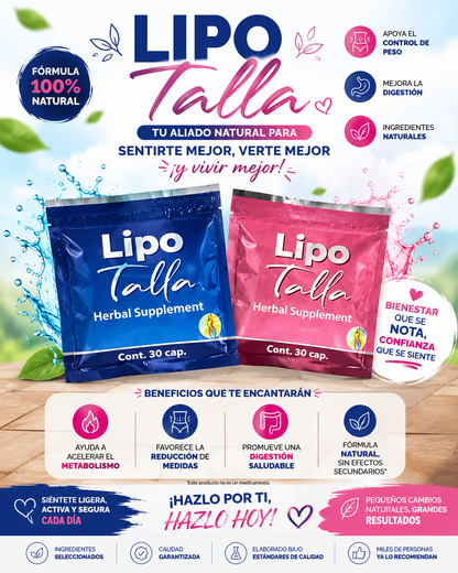 LipoTalla dia + Lipo Talla noche