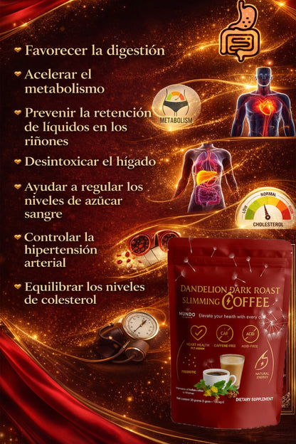 Slimming Café con raíz de diente de león