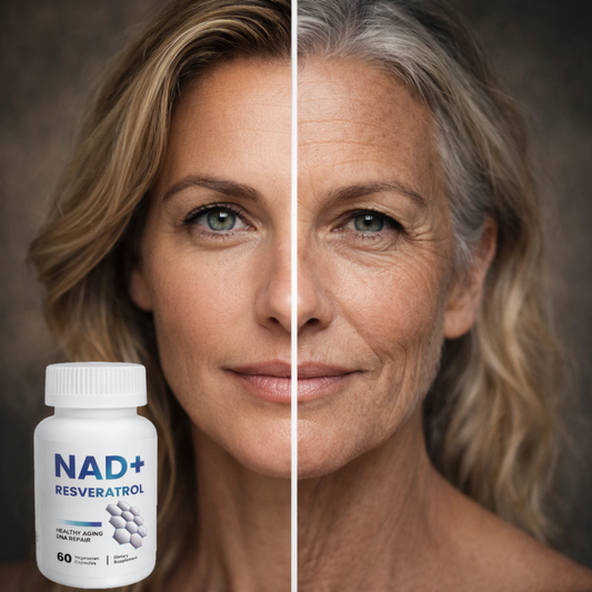 NAD - Resveratrol Berberina Ácido Hialurónico 500 mg Anti-envejecimiento