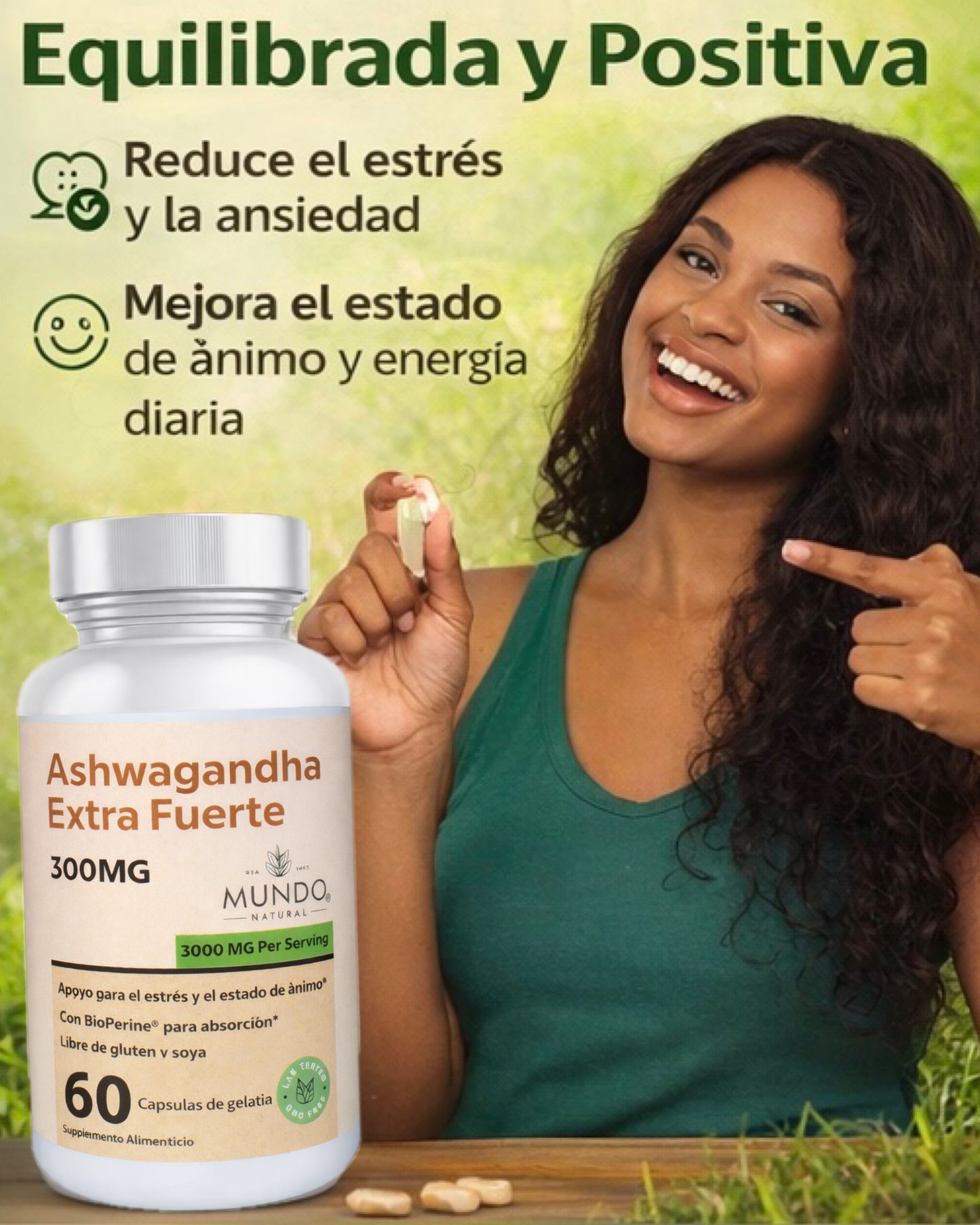 Ashwagandha Organica mejora la salud y la resistencia