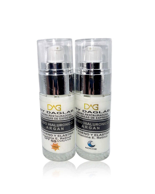 DAG Crema facial Ácido Hialuronico Dia y Noche