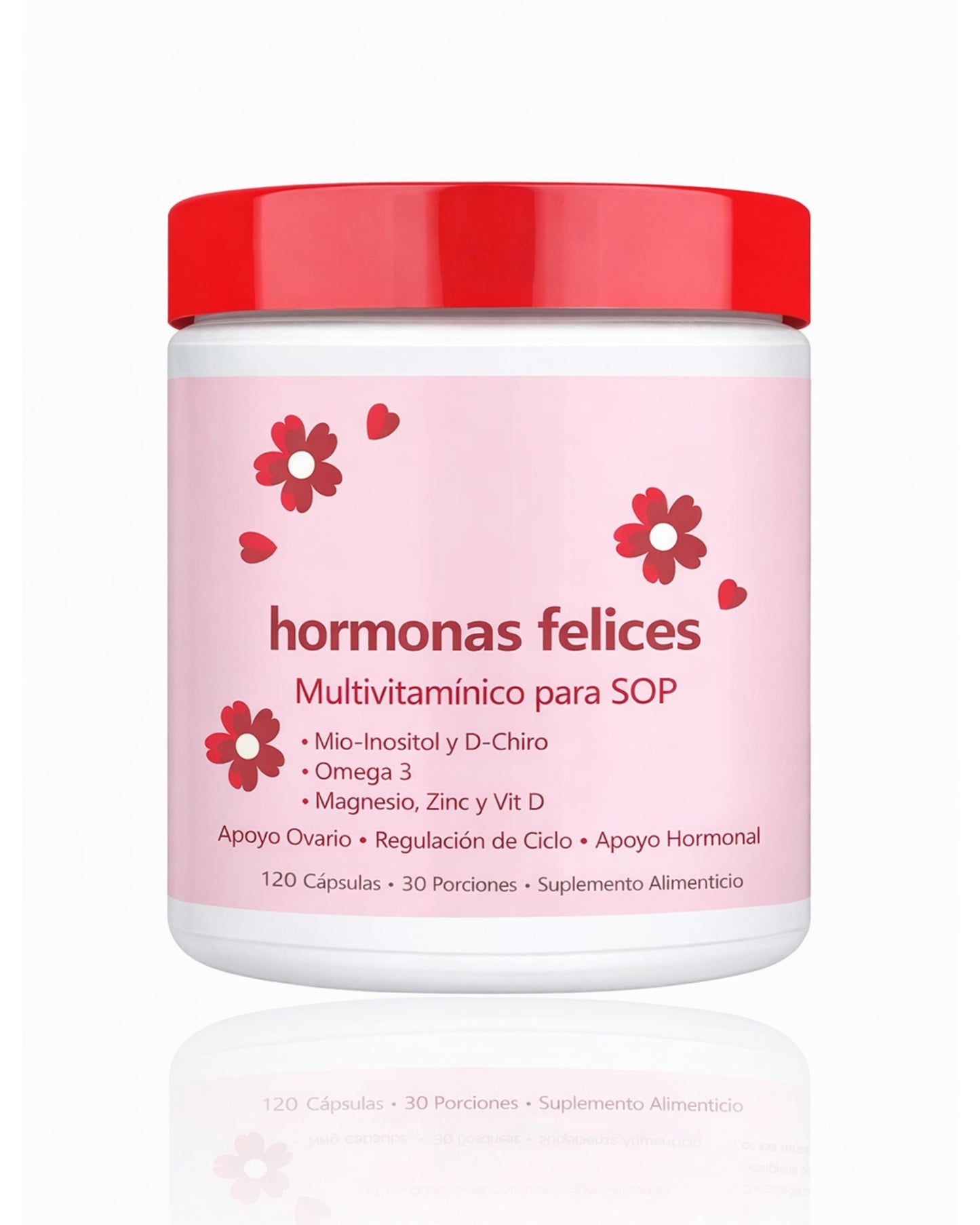 Myo-Inositol Hormonas Felices PCOS multivitaminico