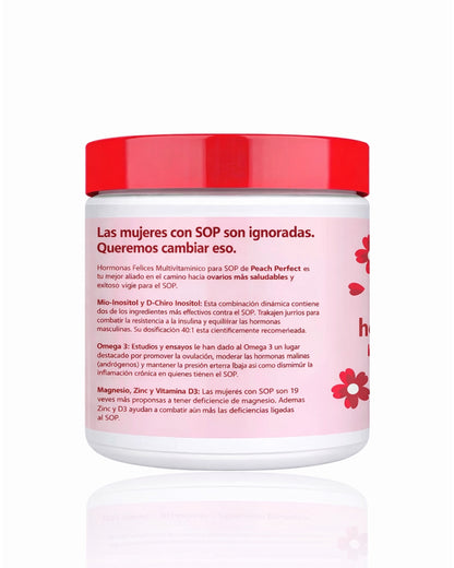 Myo-Inositol Hormonas Felices PCOS multivitaminico