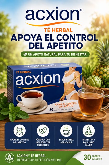 Acxion Tea Herbal Tea | Mezcla Herbal con Piña y Alcachofa