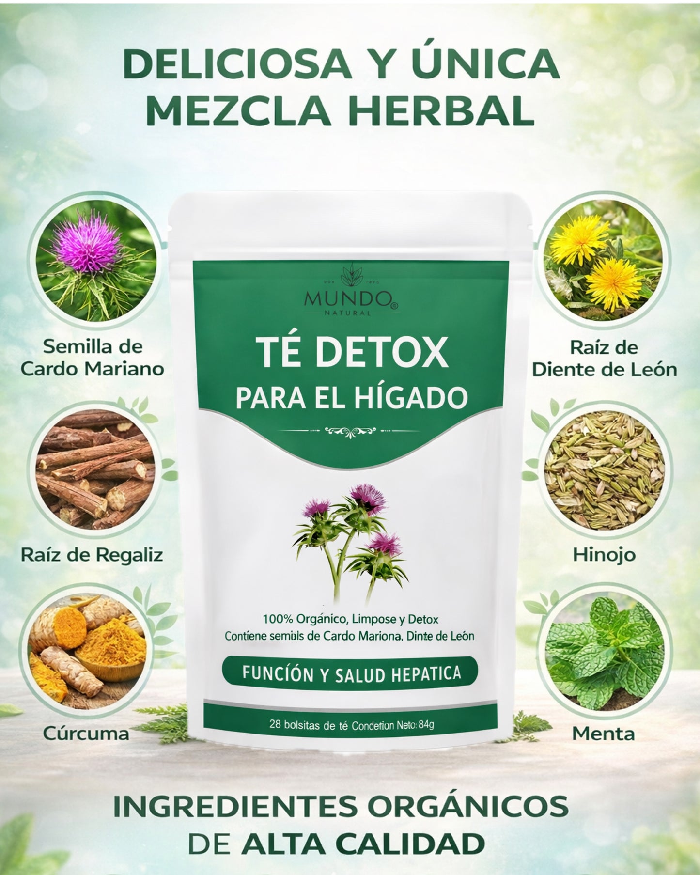 Higado Detox - Liver Detox Tea