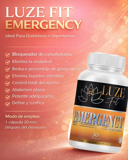 LUZE FIT EMERGENCY Para Diabéticos e Hipertensos