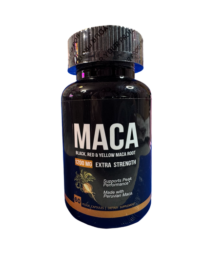 Triple Maca Premium Potencia, Energía Y Vitalidad Natural X3