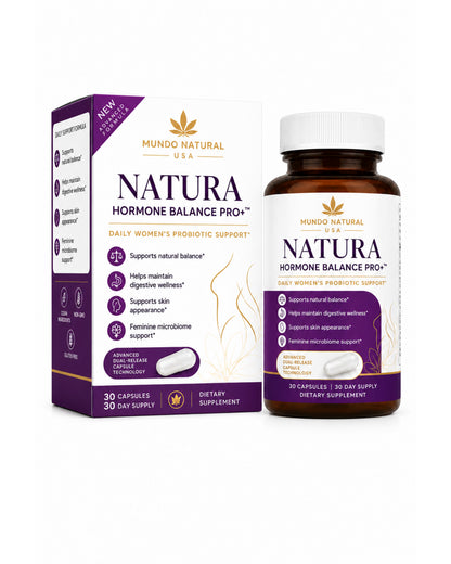 NATURA Hormone Balance Pro+™ – Daily Women’s Probiotic Support