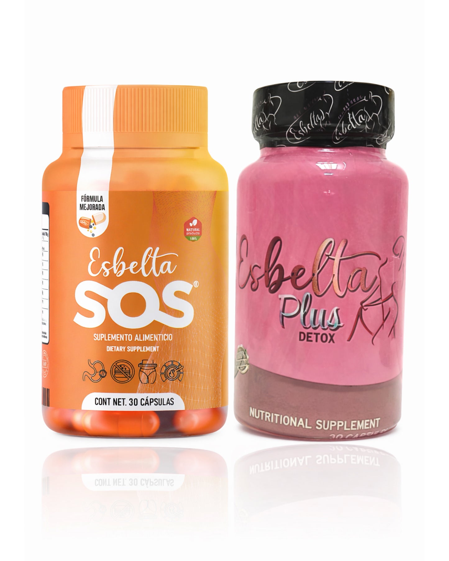 Esbelta SOS - diseñado para personas con alta presión y diabetes + Esbelta Plus Detox