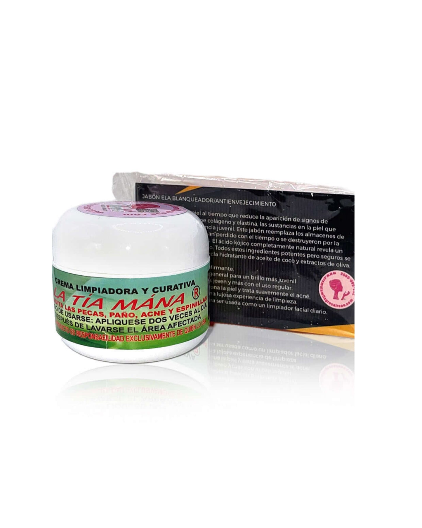 La Tía Mana crema facial + jabón Ela