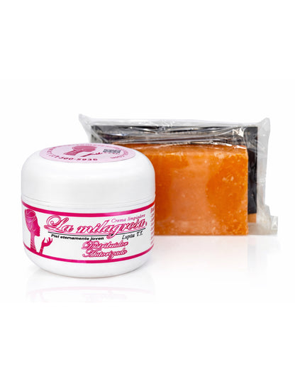 La Milagrosa crema facial + Jabón Ela