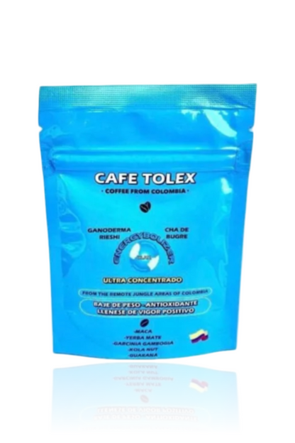 ENERGYBOLIZER CAFE TOLEX Cappucino Caramel Instant Coffee Cafe Colombiano