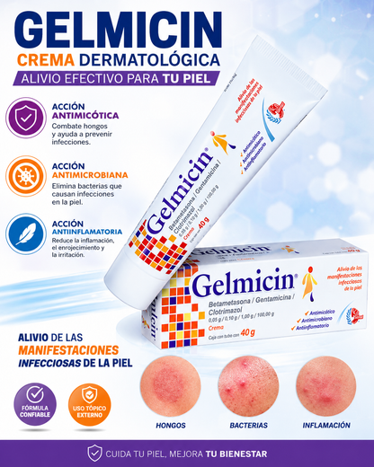 GELMICIN CREMA 40GR