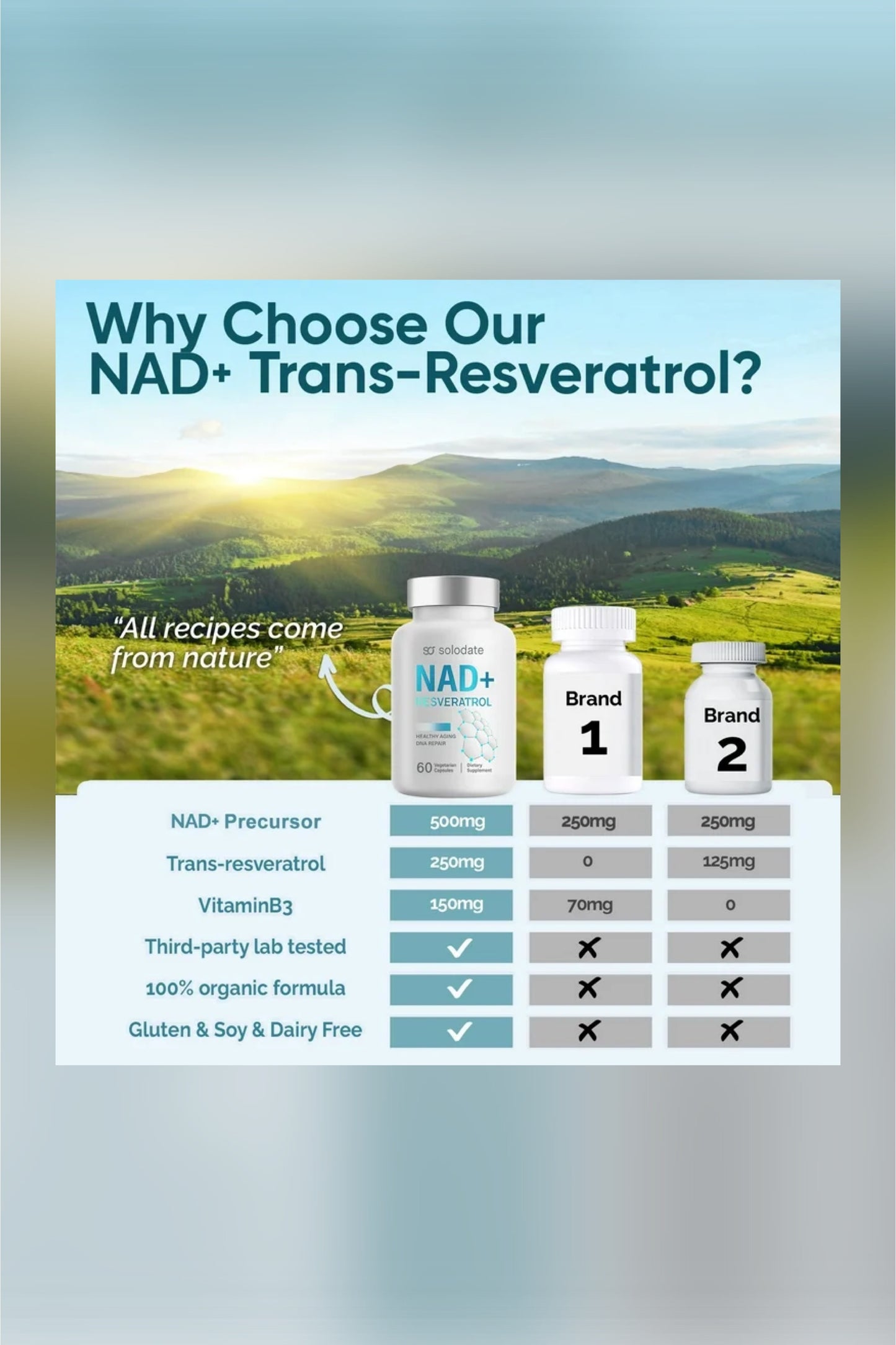 NAD + Resveratrol