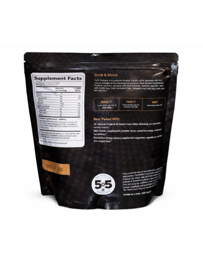 Coffee Slim Delgada con hongo Ganoderma Lucidum Intense Burn Diet - Café Instantáneo para Adelgazar