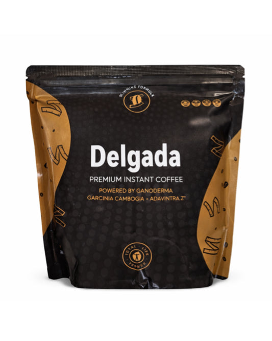Coffee Slim Delgada con hongo Ganoderma Lucidum Intense Burn Diet - Café Instantáneo para Adelgazar